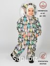 Комбинезон, Котики в очках, арт. 263ш/2 (98 см)