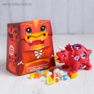 Подарочный набор «Дино»: игрушка антистресс, конфеты 20 г