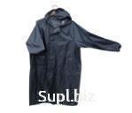 Дождевик синий на молнии и кнопках, с карманами, рукава на резинке, размер XXXL Артикул: RA-845