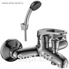 Смеситель для ванны Decoroom DR37035, однорычажный, с коротким изливом, хром