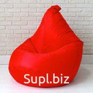 Кресло груша XXL ткань оксфорд красный. Арт: КГXXLок2