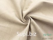 Вельвет — идеальный выбор для создания комфортной одежды с благородным внешним видом.  Вельвет с эластаном: • Ширина рубчика 3 мм • Мягкая поверхность с делика…