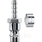 Штуцер "елочка" KRAFTOOL 06597-06, с хомутом, рапид штуцер, 6 мм