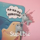 Серьги из полимерной глины «Акула», цвет серый