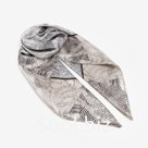 Платок женский MINAKU, размер 90×90 см, серый