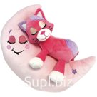 Игрушка мягкая интерактивная Lullabrites Зверюшки-баюшки «Кот», ночник, музыкальная, светящаяся