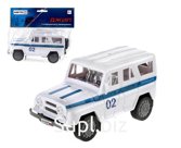 Машина инерционная "АвтоRus" Полиция, размер 18*8*8 см арт.144АР