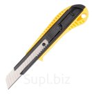 Нож технический Deli DL003 98400, усиленный, автоблокировка, 18 мм