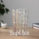 Ваза настольная «Элоди галант» стиль, 22.5×14 см, стекло, прозрачная