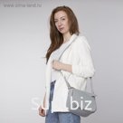 Сумка женская, отдел на молнии, длинный ремень, цвет серый