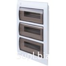 Щит скрытой установки OneKeyElectro с оснасткой, клеммные колодки N/PE, IP40, 36М