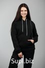 Костюм спортивный кенгуру трехнитка начес WE ARE FAMILY черный. Артикул: АРК006-2021-081