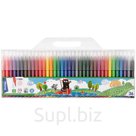 Фломастеры Berlingo "Жил-был кот", 36цв., смываемые, блистер