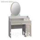 Трюмо Белла 1024х490х1680 Белый/джелато софт