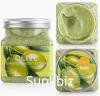 Pretty Cowry, Отшелушивающий Скраб для лица и тела с Оливой Olive Face &amp; Body Scrub, 350 мл