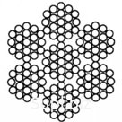 Канат двойной свивки 12x0.5x0.45 мм ЛК-Р ГОСТ 14954-80