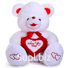 Мягкая игрушка «Медведь Ника», 110 см, цвет белый, МИКС