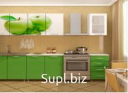 Кухонный гарнитур Фотопечать Яблоко 2м корпус ЛДСП\фасад ЛМДФ\ вес 150 кг