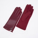 Перчатки женские, безразмерные, без утеплителя, цвет бордовый