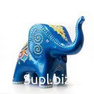 Blue spotted elephant