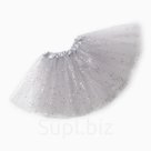 Юбка детская KAFTAN «Сияние», серая, 30 см