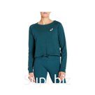 Футболка женская, с длинным рукавом Asics KATAKANA LS CROP TOP, размер 42-44 (2032B759-403)