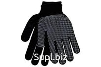 Перчатки рабочие черные 1200 шт. RA-6G-1