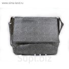278-21 2099 Женская сумка из эко кожи Ludor Серебро