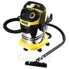 Пылесос KARCHER WD 5 Premium, с пылесборником, мощность 1100 Вт, выдув, контейнер из нержавеющей стали, 1.348-230.0