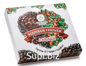 Кедровый грильяж с Клюквой, 120 гр