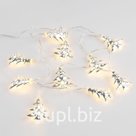 Светодиодная гирлянда Silver Lights серебристая