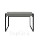 Стол письменный «Лофт» DQ MADRID М – 1, 1200×600×769 мм, цвет чёрный/серый графит