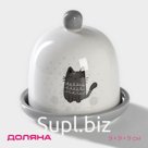 Лимонница Доляна «Уютные коты», 9×9 см