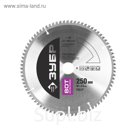 Диск пильный ЗУБР "ПРОФИ", по алюминию, ламинату, пластику, ДСП, 80Т, 250х30мм