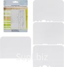 Plastic pastry spatula, set of 4