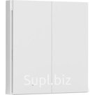 Умный выключатель Aqara Wireless Remote Switch H1 2-хкл. белый (WRS-R02)