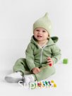 Костюм детский (толстовка и брюки) «Крошка Я» Dino, рост 62-68, зелёный