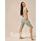 Велосипедки Short leggings, размер M, цвет фисташковый