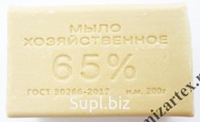 Мыло хозяйственное 200 гр. 65% без обертки