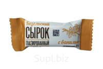 Сырок 5% творожный глазированный ВАНИЛЬ 40гр (7) Козельск 10 сут