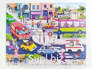 Пазл "Транспорт в городе""