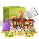 ИГРОВОЙ НАБОР «ФЕРМА С ДОМАШНИМИ ЖИВОТНЫМИ + МЕТОДИЧЕСКОЕ ПОСОБИЕ» в кор.4шт