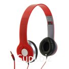 Наушники Luazon RX-11, накладные, складные, красные