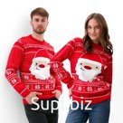 Свитер вязаный новогодний KAFTAN Santa, размер 42