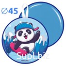 Panda Slide on Snowboard 4 Item: 21411_conclusion