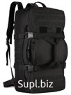 Тактический дорожный рюкзак 60L Military MOLLE Duffle Bag с дождевиком и нашивками