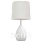 Лампа настольная Gerhort G32044/1T WT, 1х40Вт, E14, 40х20х20 см, цвет белый
