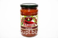 Аджика острая 370г ст/б Юнона