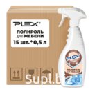 Полироль для мебели PLEX  500мл*15шт