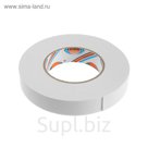 Лента двусторонняя AVIORA 302-021, 25 мм х 10 м, клейкая, на всепенной основе, белая